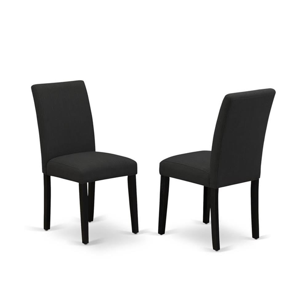 7 Piece Dining Set with 36x60 Inch Table and 6 Black Chairs J741