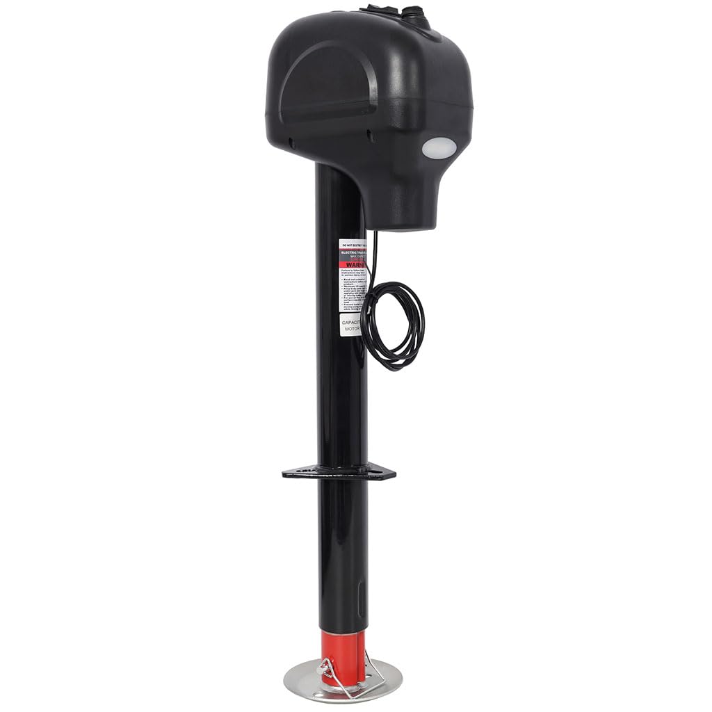 3500 lbs 12V Electric Trailer Jack with 18" Lift X572055