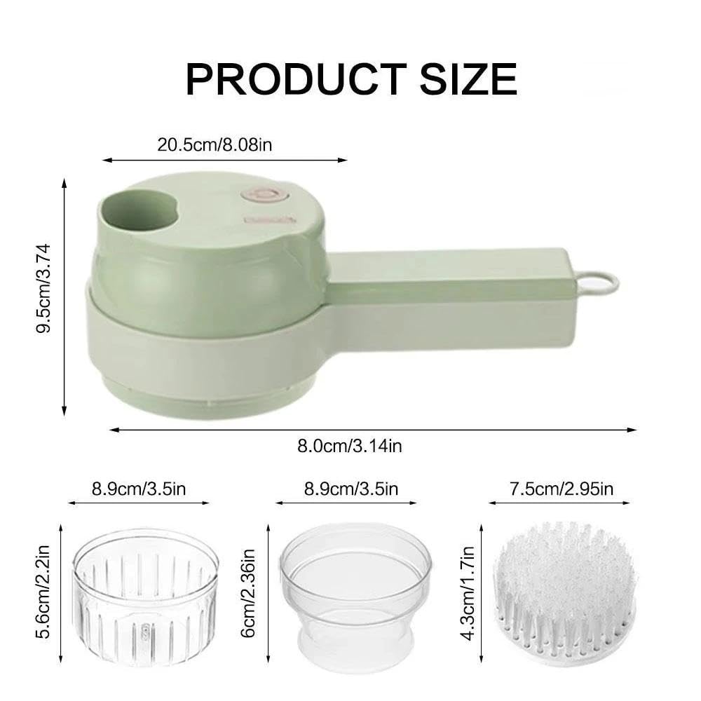 4 In 1 Portable Electric Vegetable Chopper V540