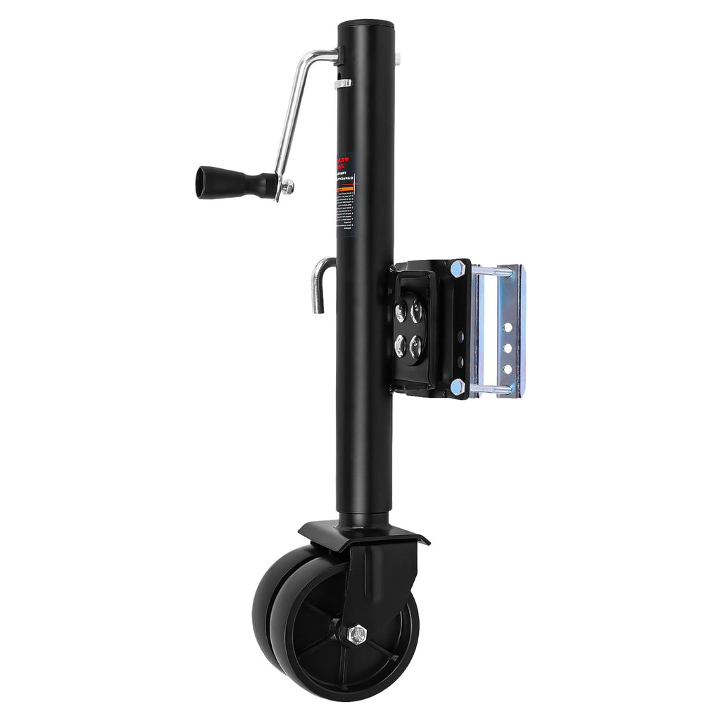 2000 lb 12" Lift Trailer Jack with Wheels L219