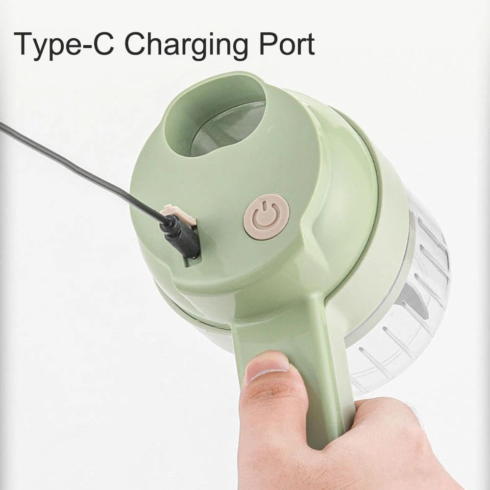 4 In 1 Portable Electric Vegetable Chopper V540
