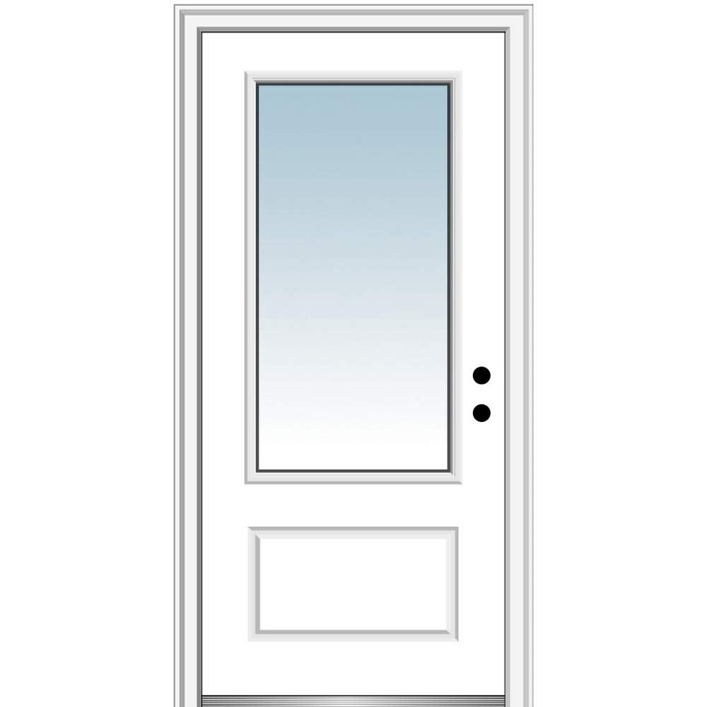 Fiberglass Smooth Primed Prehung Front Door 36" x 80" X729