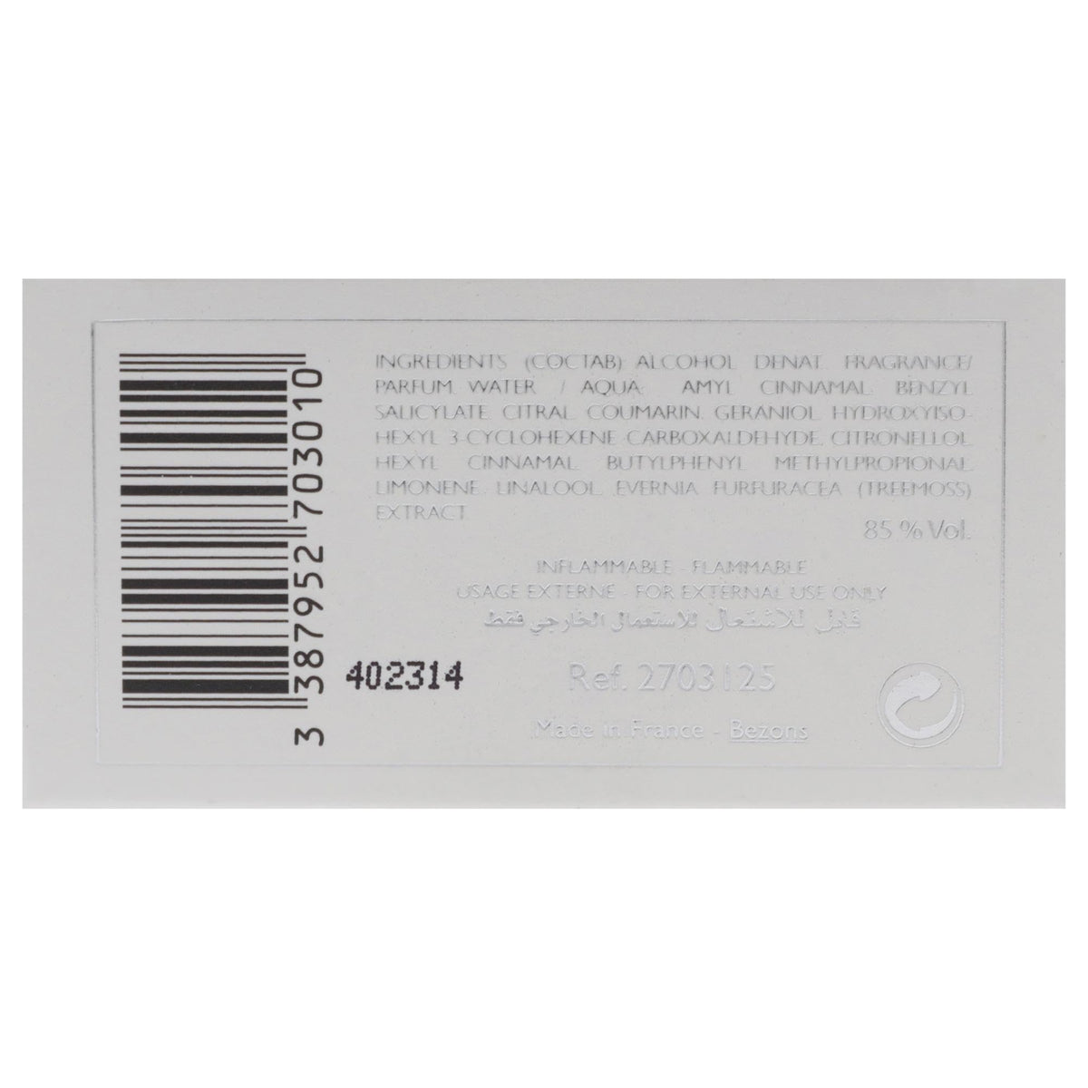 Eau de Toilette Spray 4.2 Fl Oz W371034