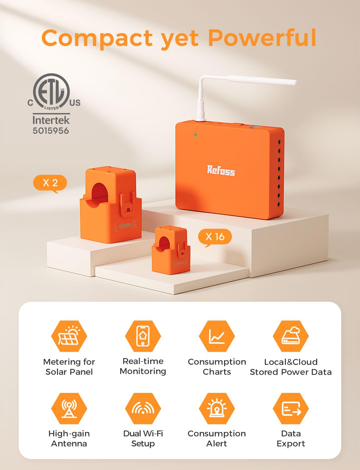 Smart Home Energy Monitor with Open API U2060