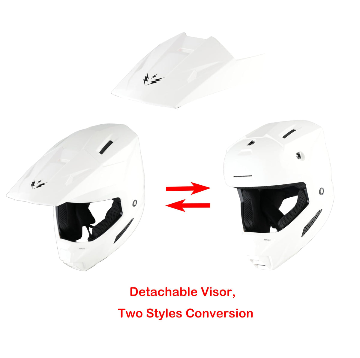 Youth Motocross Helmet with Goggles and Gloves M29929
