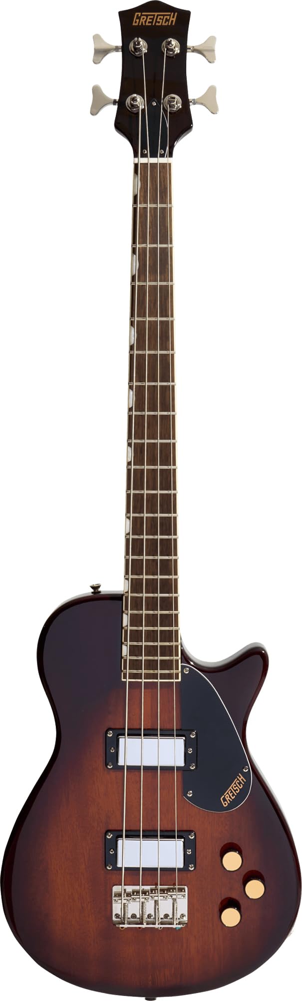 Havana Burst Short-Scale Electric Bass Guitar X6944