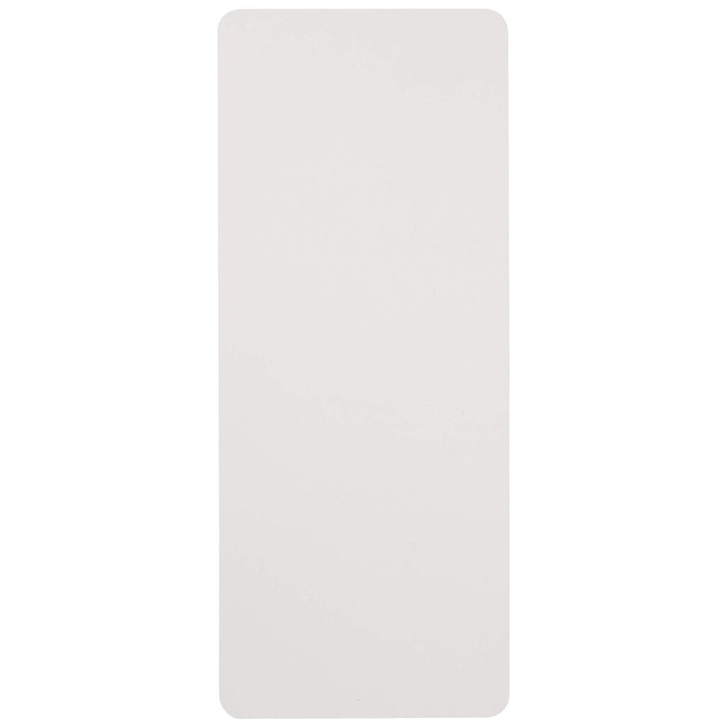 6-Foot Height Adjustable Granite White Plastic Folding Table D474233