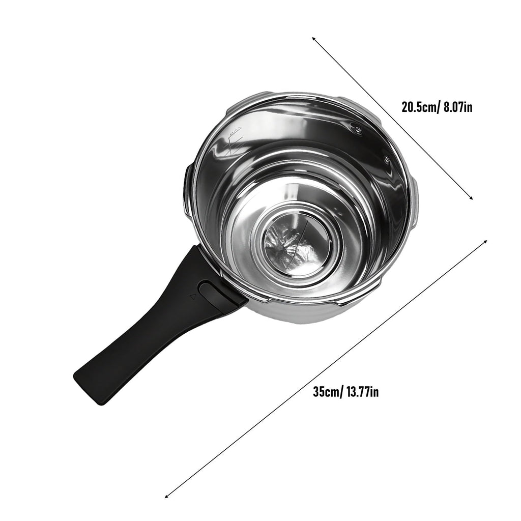 3L Stainless Steel Pressure Cooker Q170634