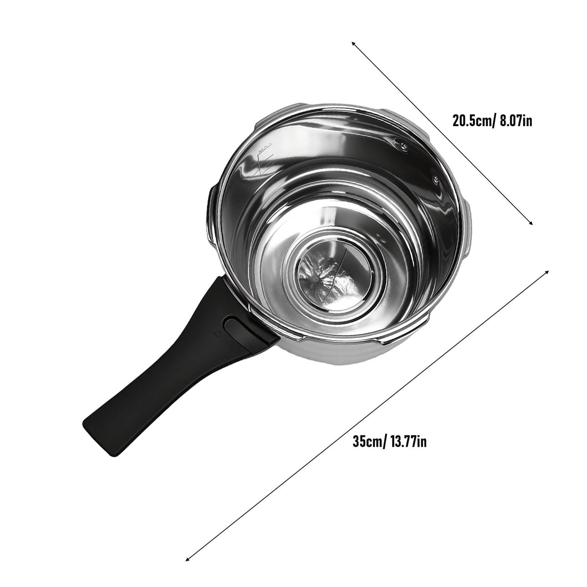 3L Stainless Steel Pressure Cooker Q170634
