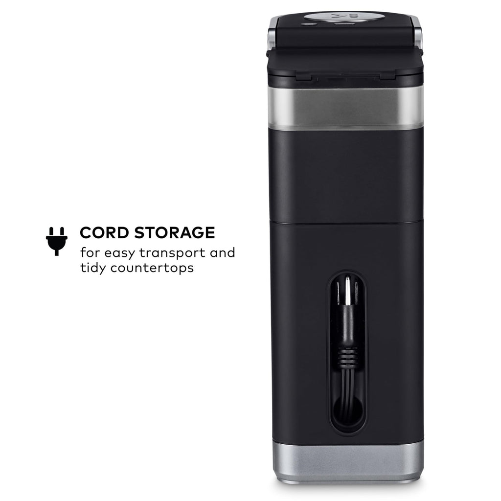 Single Serve K-Cup Pod Coffee Maker, Matte Black Q7163