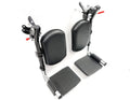 Wheelchair Elevating Leg Rests with Padded Calf Pad and Composite Footplates, 1 Pair M408