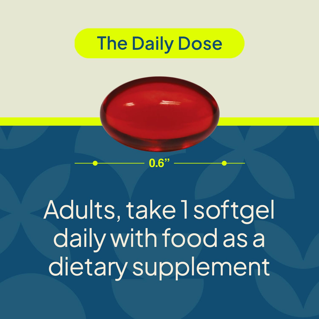 Krill Oil 500mg EPA & DHA 120 Softgels Q67064