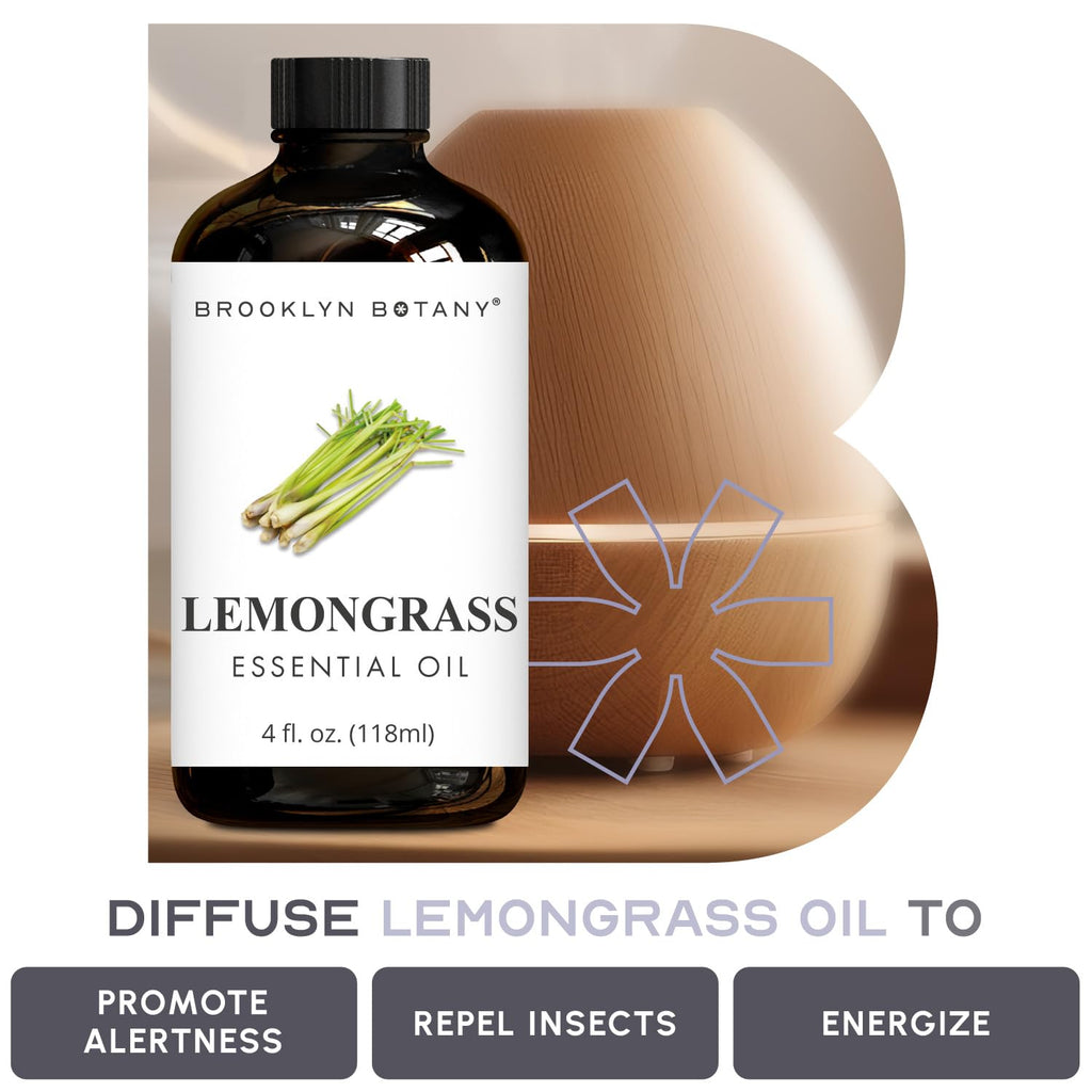 Lemon & Lemongrass Essential Oils 4 Fl Oz Pack of 2 I403