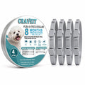 Flea and Tick Collar for Dogs, 4 Pack, Small Dogs Under 18 lbs I447209