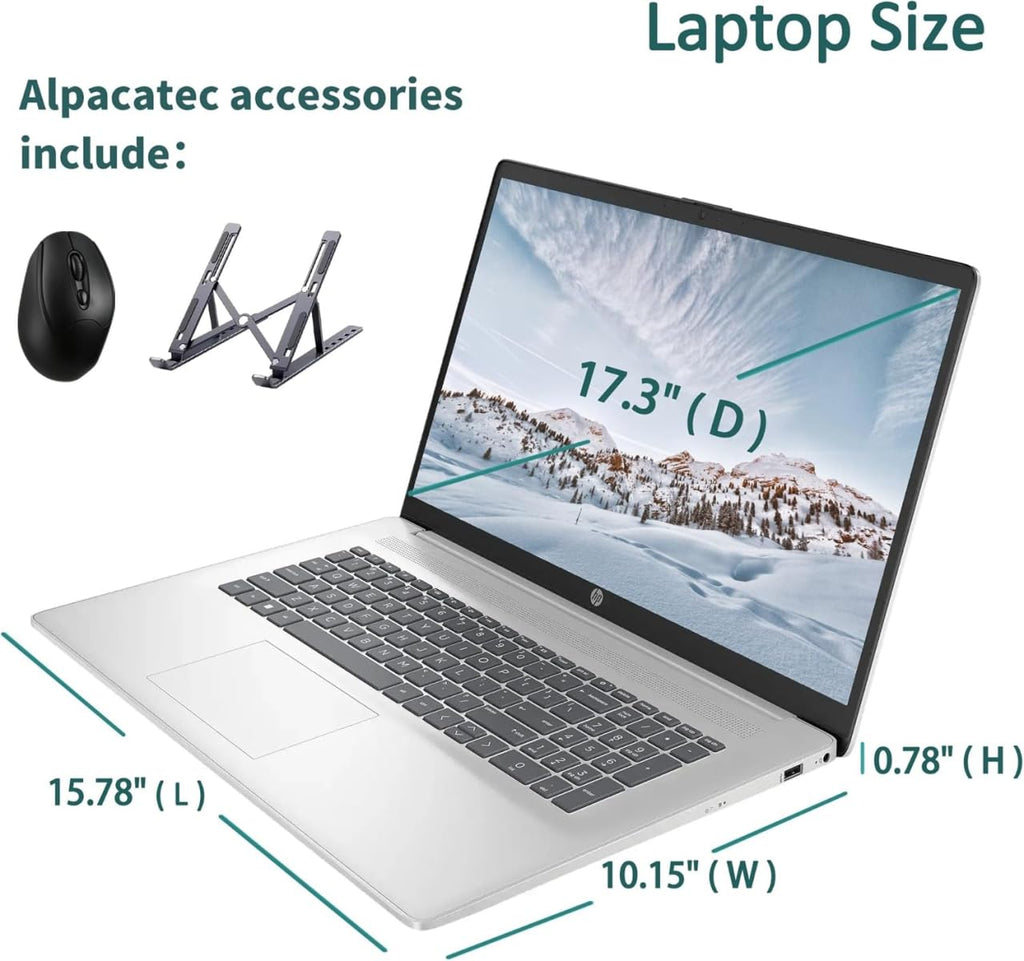 17.3" Full HD Laptop AMD Ryzen 5 32GB RAM 1TB SSD Natural Silver J519393