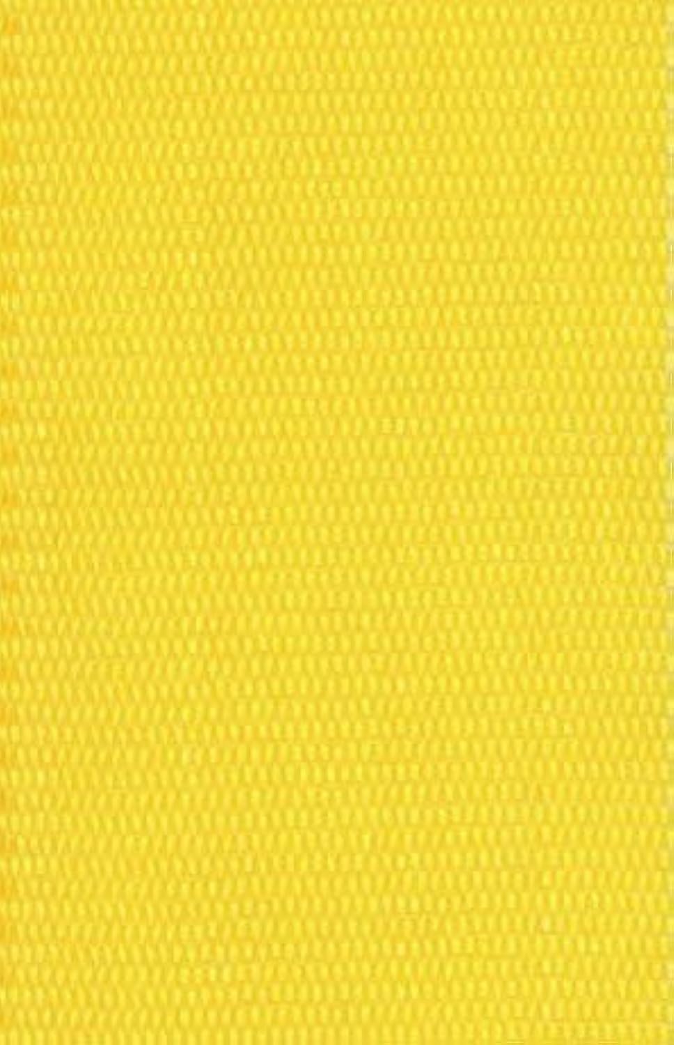 UV-Resistant Polypropylene Lawn Chair Webbing 2 1/4" x 50' Solid Yellow E1419