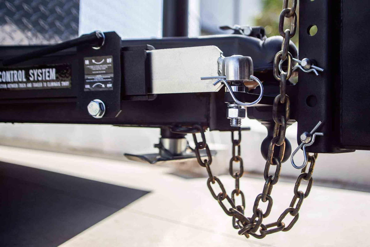 Trailer Anti Sway Control System Rated up to 10,000 lbs Solid Steel Black Powder Coat H190942