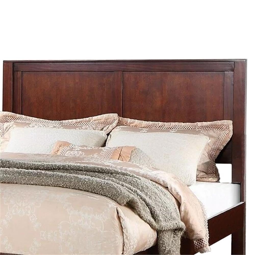 California King Solid Wood Platform Bed with Storage Drawer Z9341