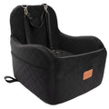 Dog Booster Car Seat for Small/Medium Dogs Up to 35lbs, Black, Medium K3279