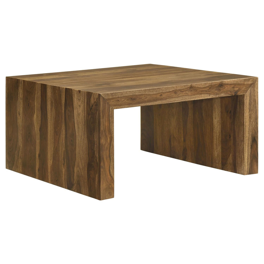 Solid Sheesham Wood Square Coffee Table T1110