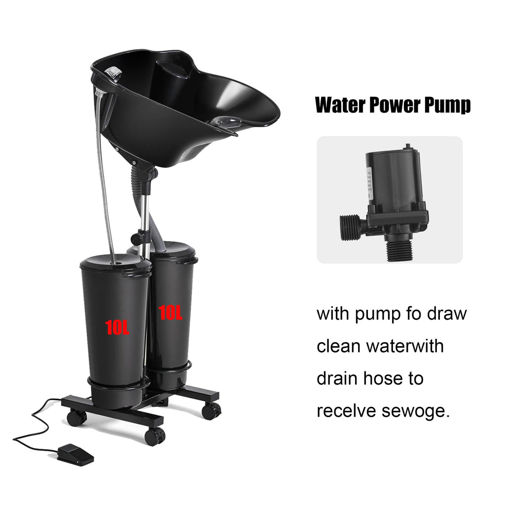 Electric Shampoo Bowl with Water Pump G586994