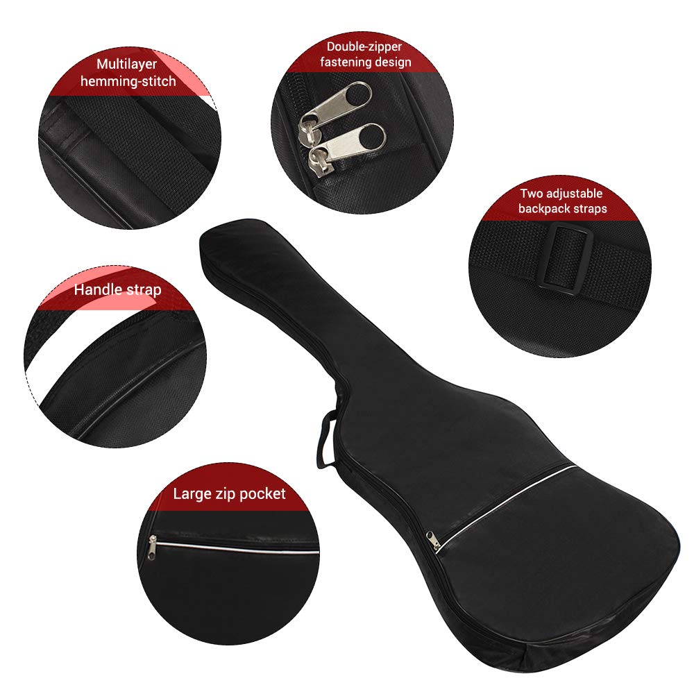 Electric Guitar Bag 600D Oxford Cloth Padded H161