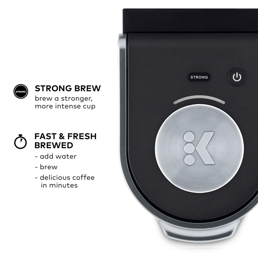 Single Serve K-Cup Pod Coffee Maker, Matte Black Q7163
