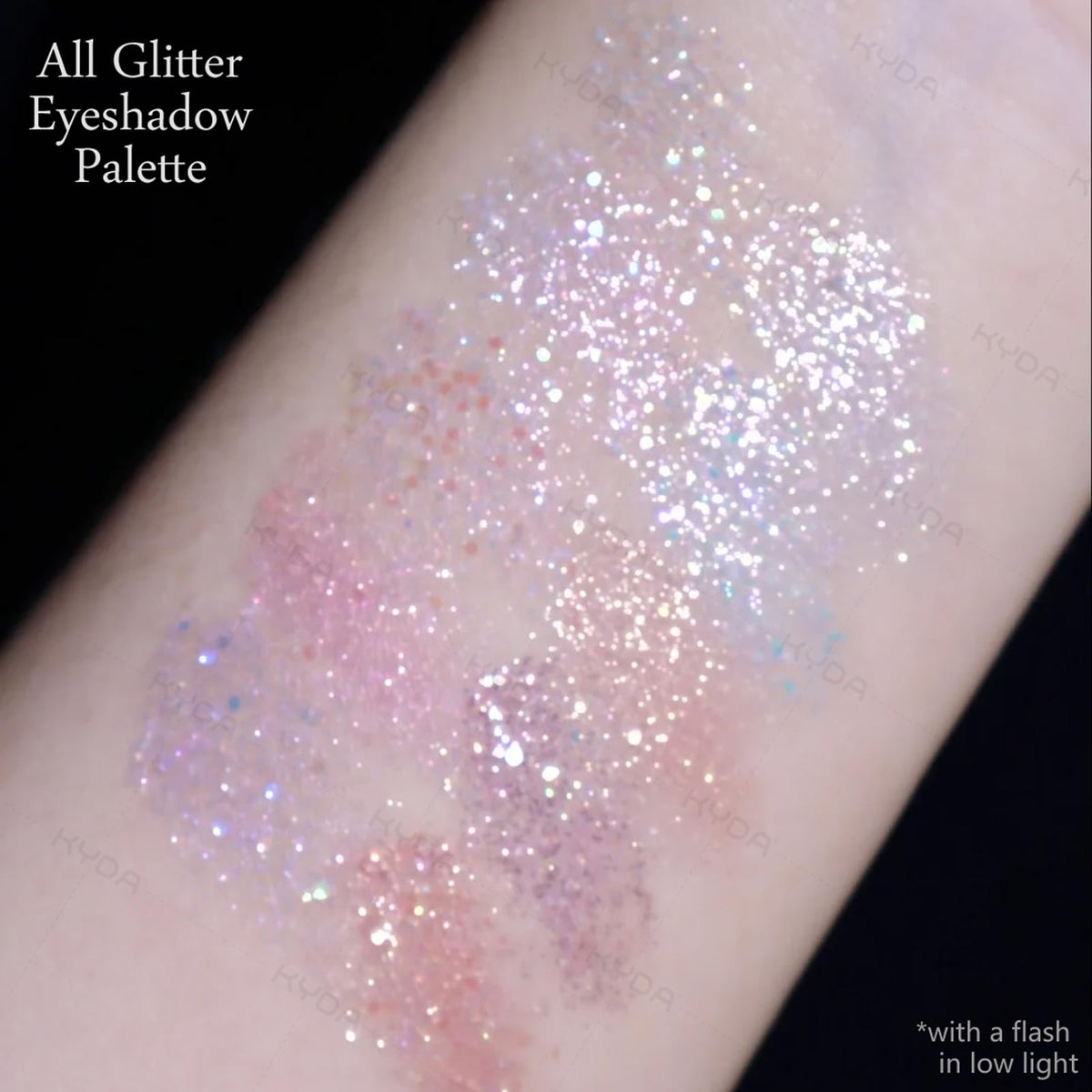 10 Colors Glitter Eyeshadow Palette D40799
