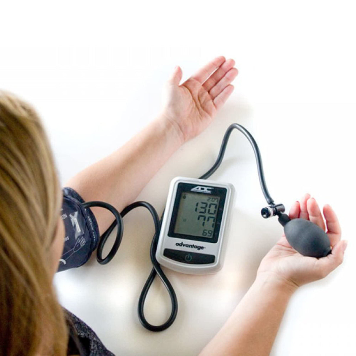 Semi-Automatic Digital Blood Pressure Monitor with Adult Cuff F6063