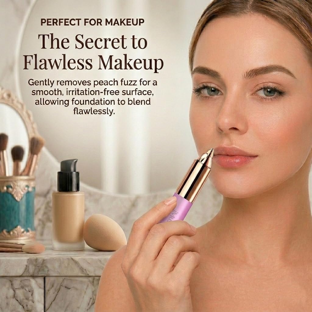 Eyebrow Trimmer with LED Light D7887