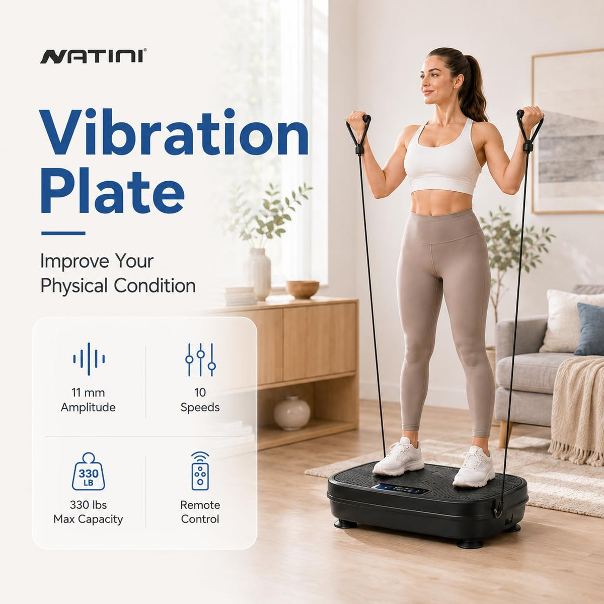 Vibration Plate Exercise Machine P2717