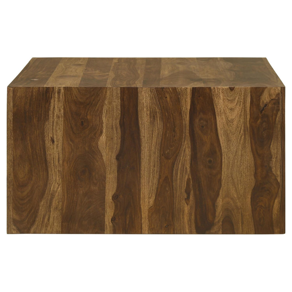 Solid Sheesham Wood Square Coffee Table T1110
