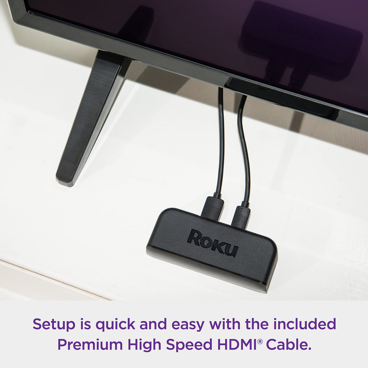 4K HDR Streaming Media Player with HDMI Cable U693851