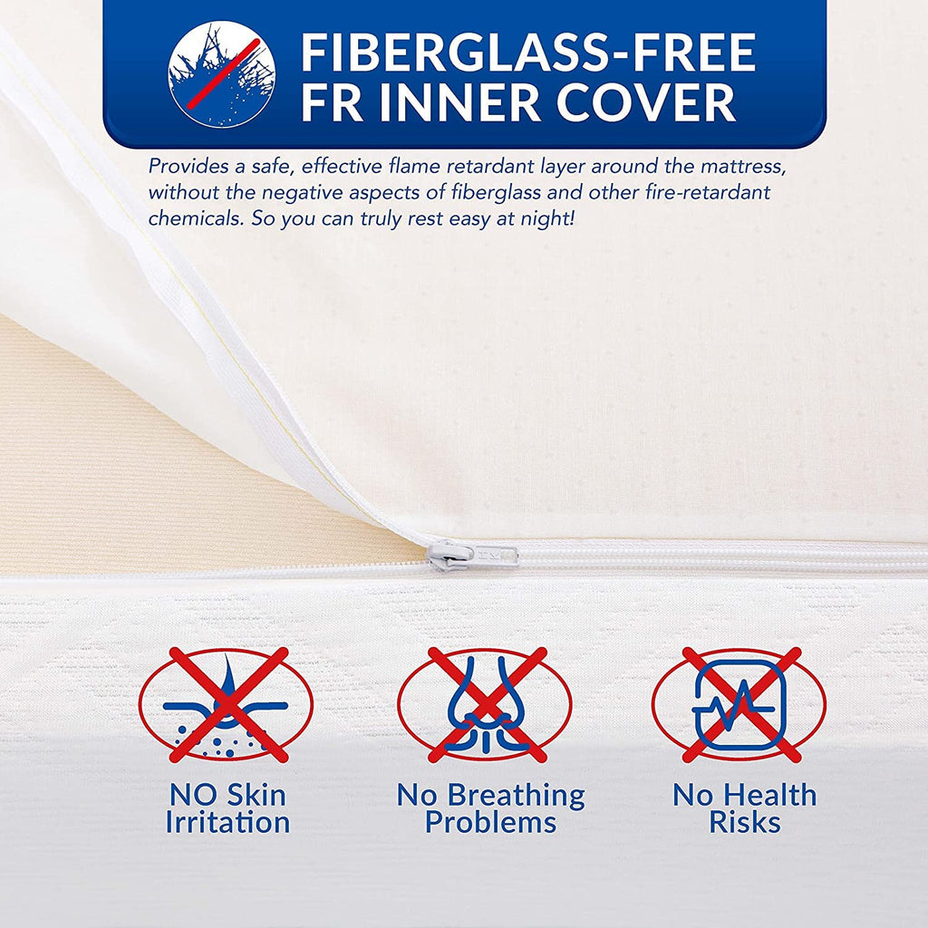 Twin 6 Inch Memory Foam Mattress T1516