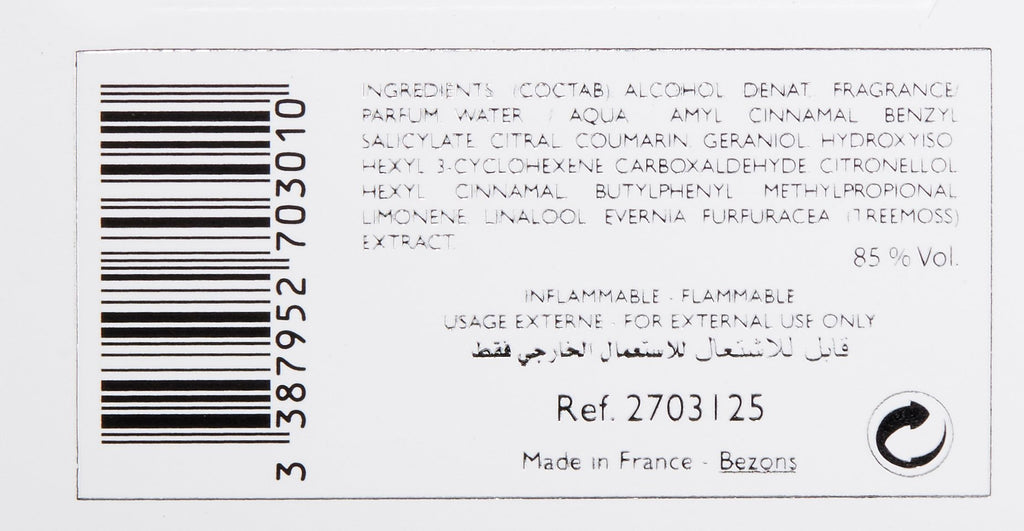 Eau de Toilette Spray 4.2 Fl Oz W371034