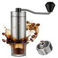 Manual Stainless Steel Conical Burr Coffee Grinder with Hand Crank K8608