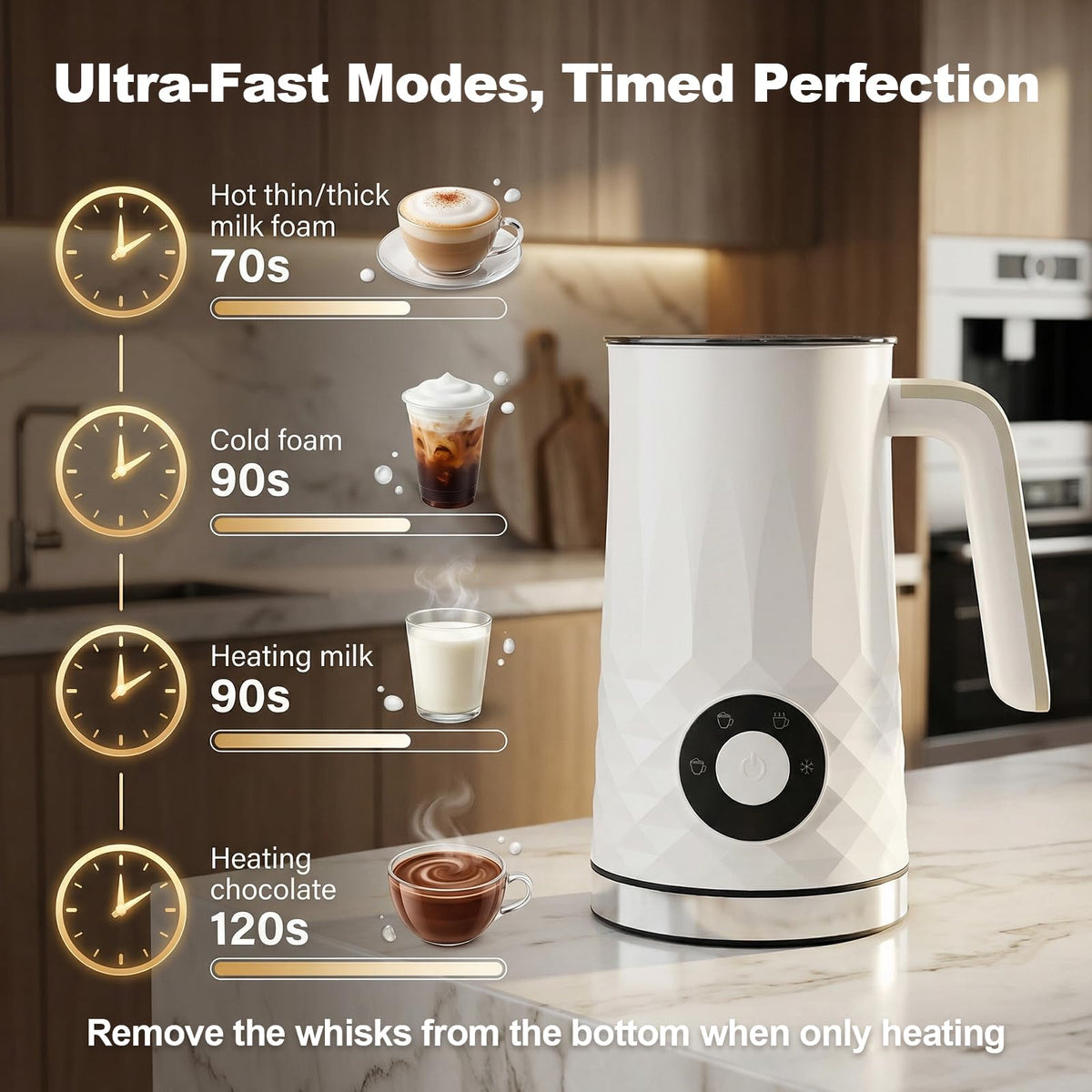 Milk Frother and Steamer K71582