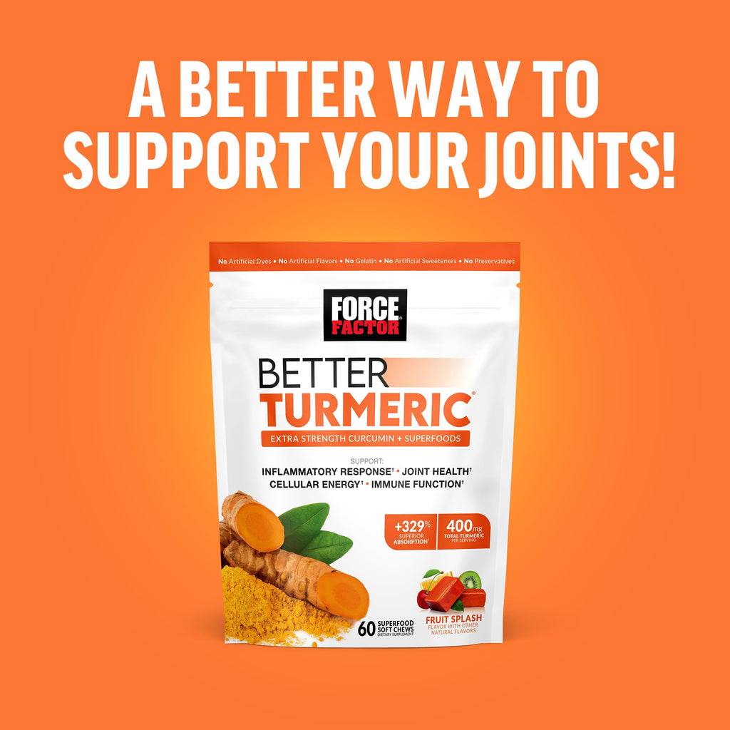 Beet Soft Chews and Turmeric Joint Support Supplement S12213