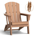 Folding HDPE Adirondack Chair X172852