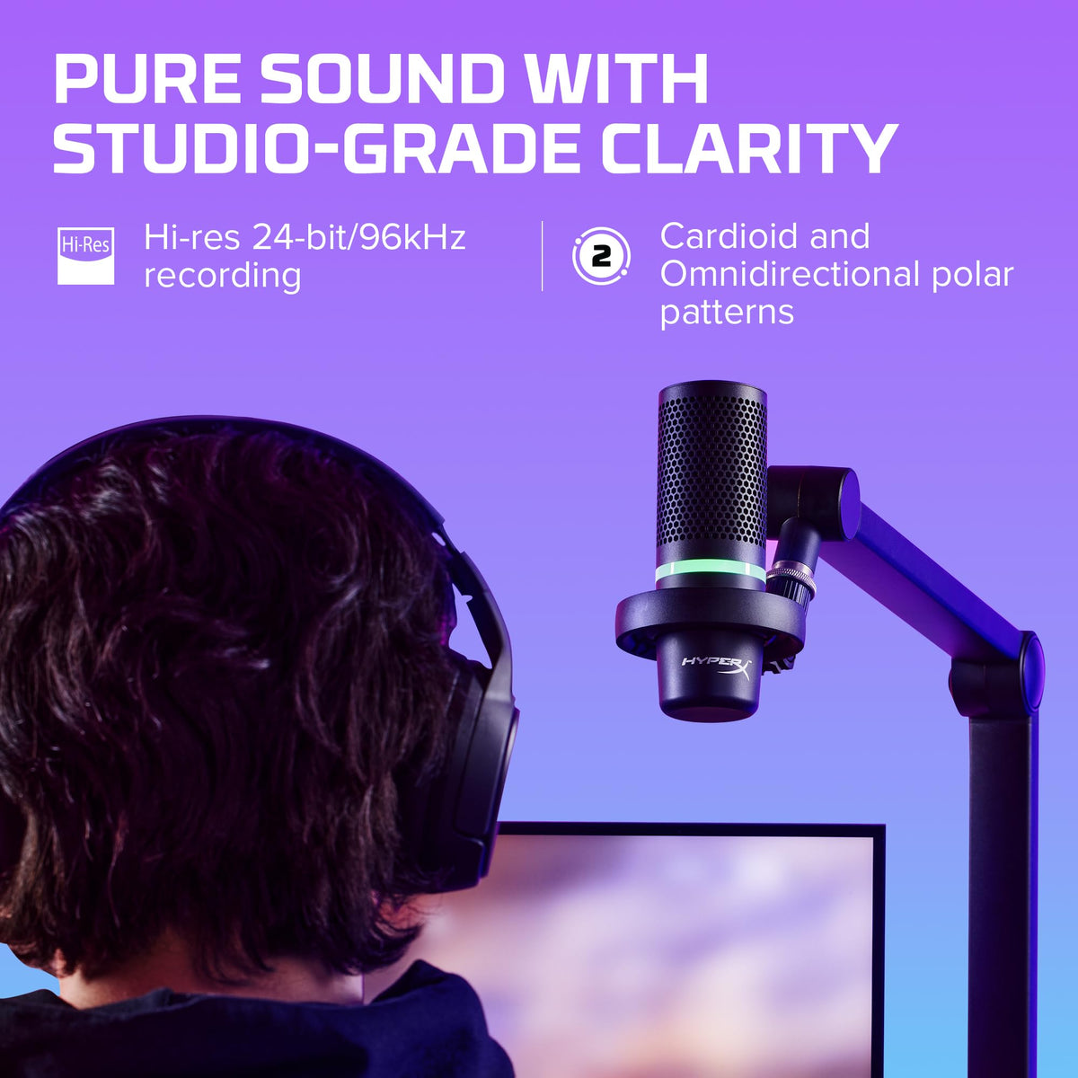 USB Condenser Microphone with Shock Mount U68644