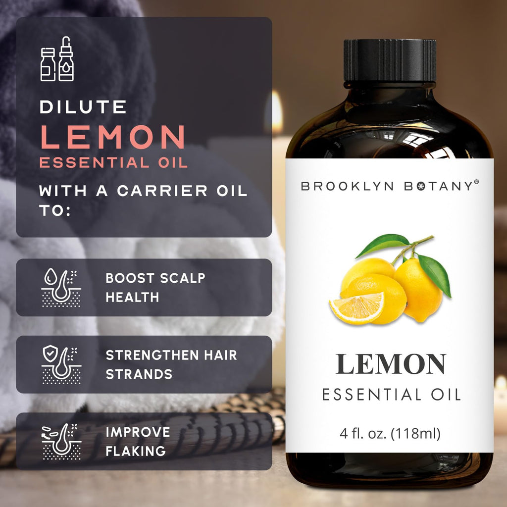 Lemon & Lemongrass Essential Oils 4 Fl Oz Pack of 2 I403