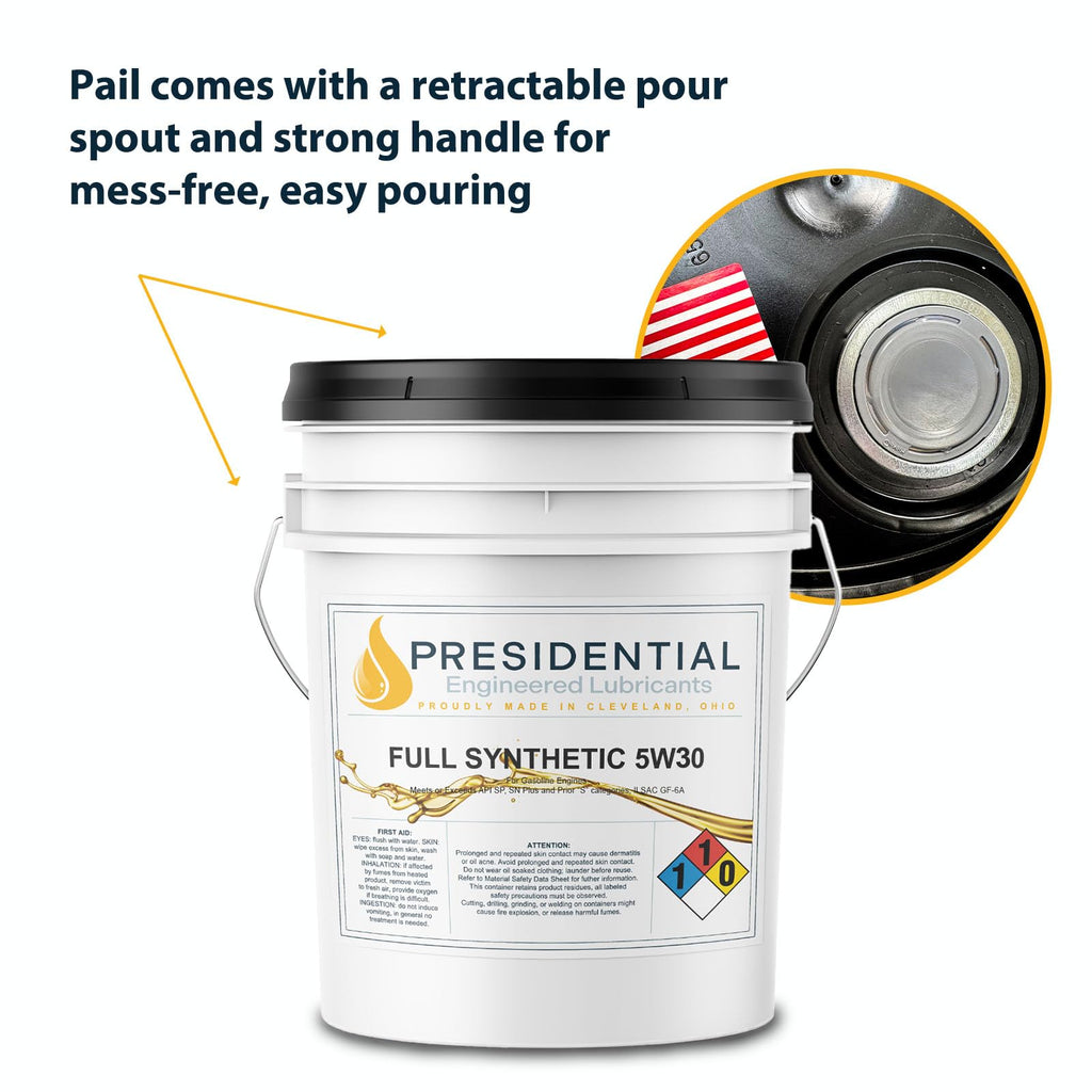 Full Synthetic 5W30 5 Gallon Pail J9607