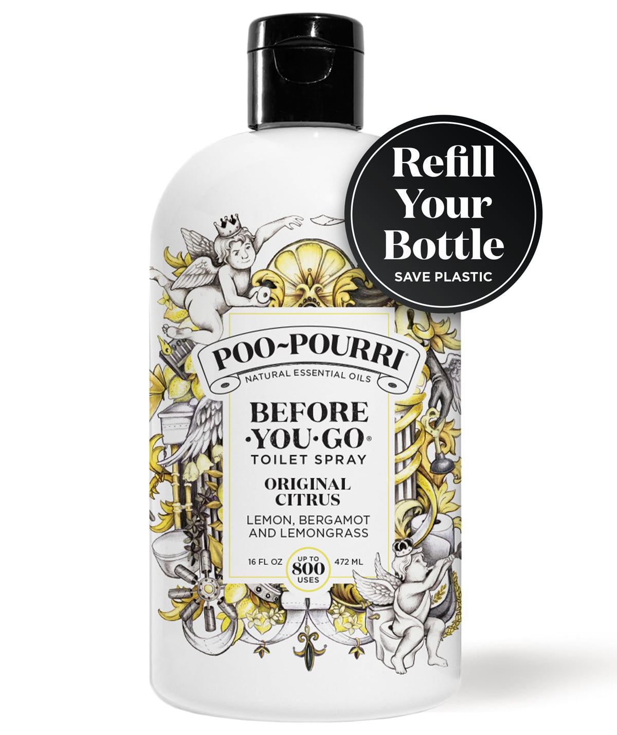 Toilet Spray Refill 16 Fl Oz V357138