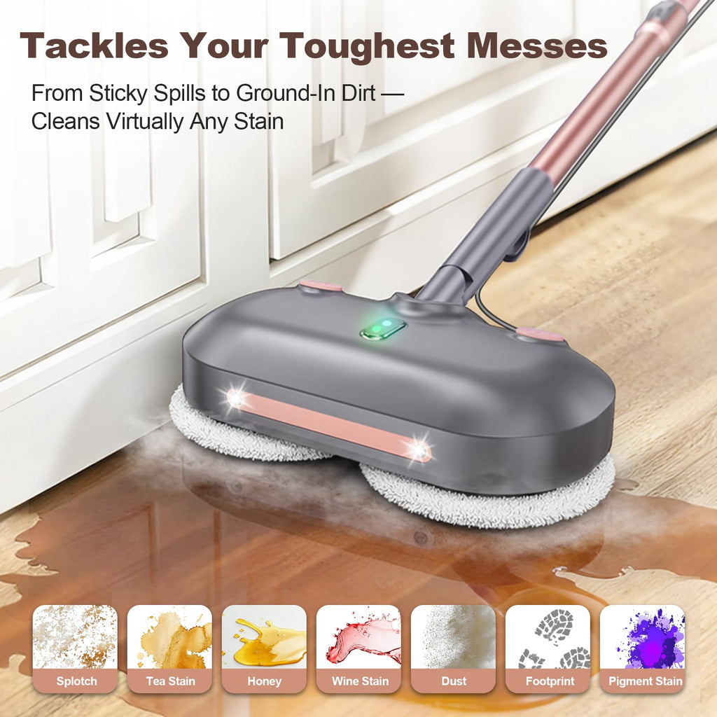 Steam Mop with Rotating Pads U33291