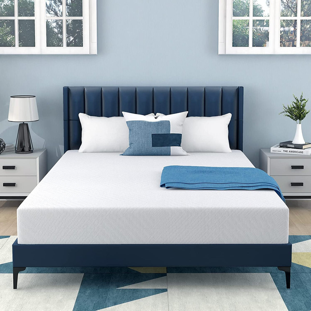 Twin 6 Inch Memory Foam Mattress T1516