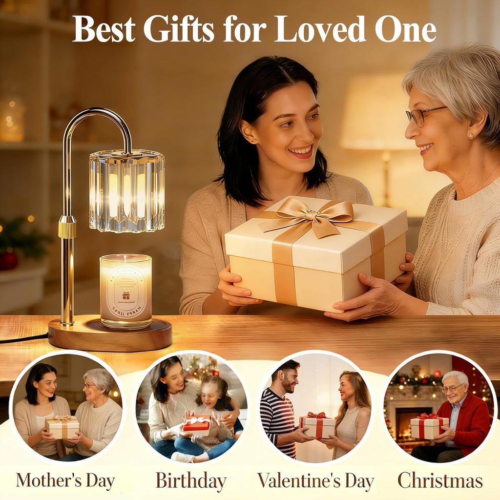 Candle Warmer Lamp with Timer and Dimmer R685755
