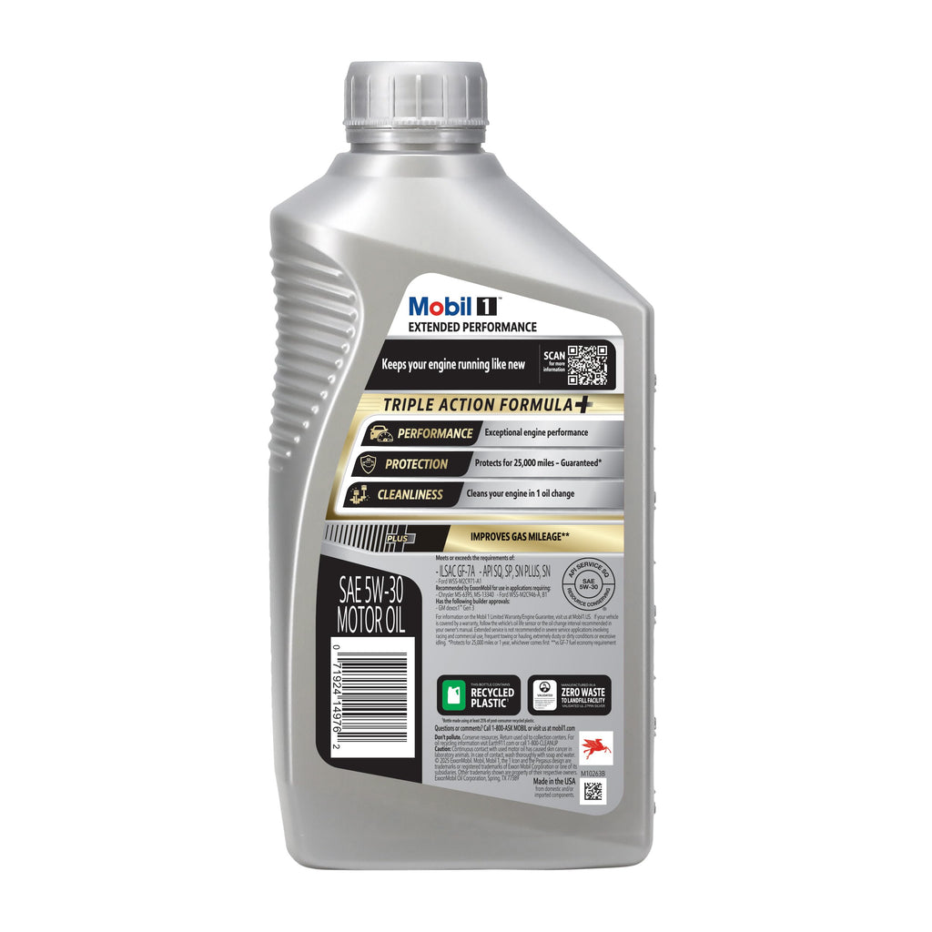 5W-30 Full Synthetic Motor Oil 1 QT 6 Pack J41692