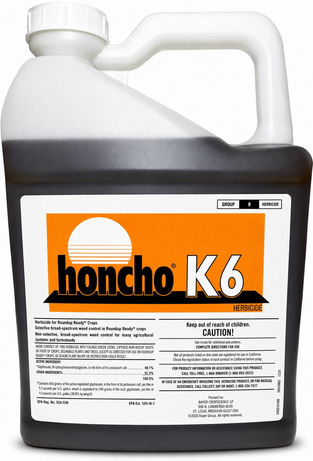 Glyphosate Herbicide 48.7% Weed Killer F62067