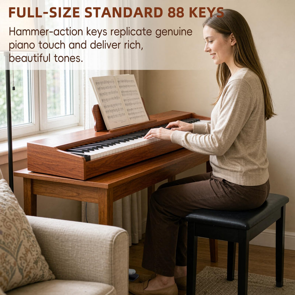 88 Keys Hammer Weighted Digital Piano C2850