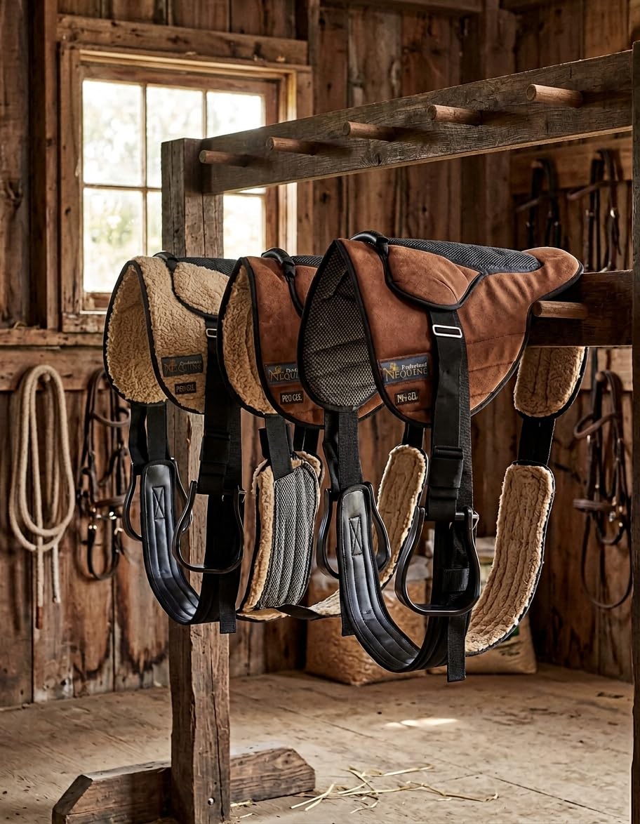 Lightweight Neoprene Padded Bareback Saddle Pad C8119